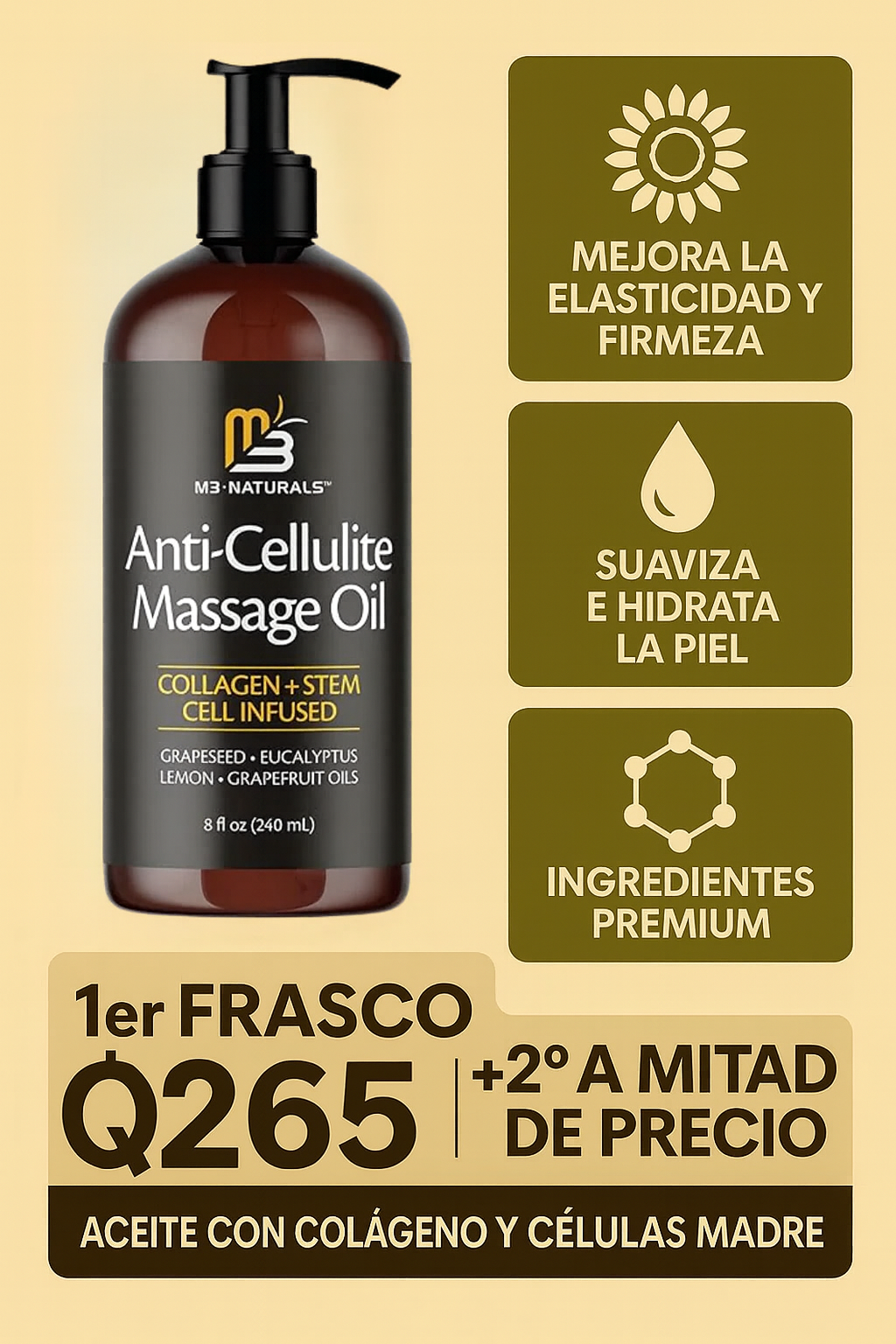 Naturals Cellulite Massage Oil™