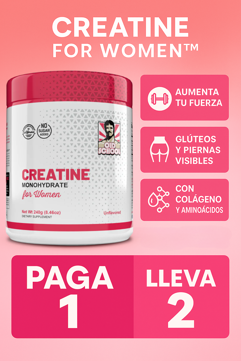 2X1 CREATINE FOR WOMEN™