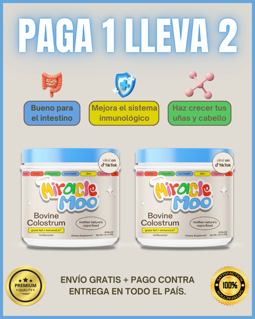 2X1 MIRACLE MOO™ - CALOSTRO BOVINO